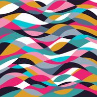 Mosaic abstract wave background N3