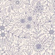 Seamless Floral Pattern N193