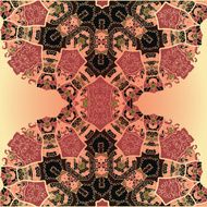 Oriental mandala motif N21