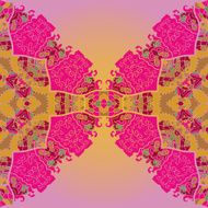 Oriental mandala motif N22