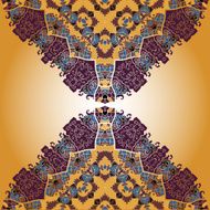 Oriental mandala motif N23
