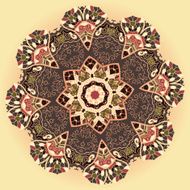Oriental mandala motif N26
