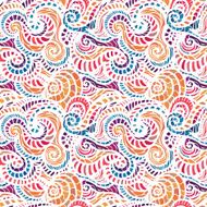 Seamless waves hand-drawn pattern N17