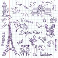 Paris doodles N7