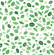 Foliage seamless pattern