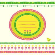 Set of cartoon borders N2