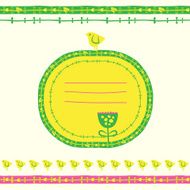 Set of cartoon borders Seamless vector elements for your design