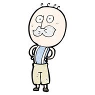 cartoon doodle man N5