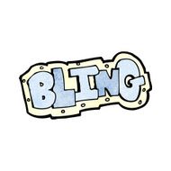 cartoon bling symbol N3