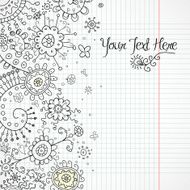 Hand-Drawn Abstract Henna Doodles