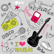 Music Vector Doodles