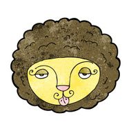 Cartoon Lion Face N30