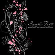 Flower doodle N442