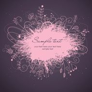 Flower doodle N445