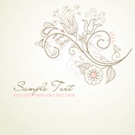 Floral background N81