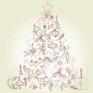 christmas tree background N14