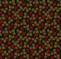 Seamless ornate stylized floral pattern