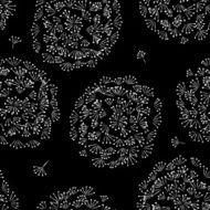 Dandelion seamless pattern for your design N2