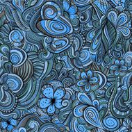 decorative floral seamless pattern N12