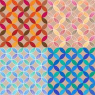 Doodle pattern set N2