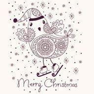 merry christmas greeting card N32