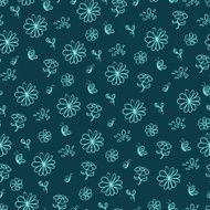 Seamless Floral Pattern N196