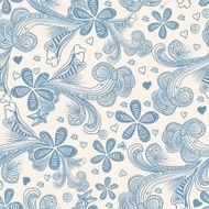 seamless doodle pattern N13