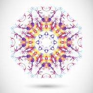 Abstract background with deer Antler N2