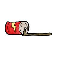 cartoon cola can N12