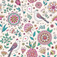 floral seamless pattern N121