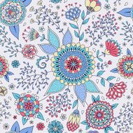 floral seamless pattern N122