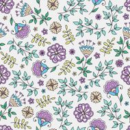floral seamless pattern N123