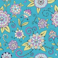 floral seamless pattern N124