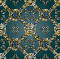 silk fashion seamless pattern N5