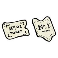 cartoon ticket stubs N2