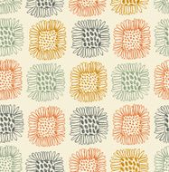 Bright seamless floral pattern