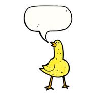 Cartoon Bird N583