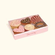 Donuts in the box