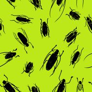Beetles sketch pattern for your design N3