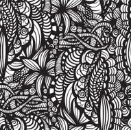 hand-drawn seamless pattern N19