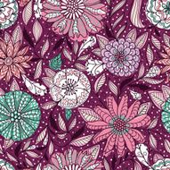 Seamless Floral Pattern N200