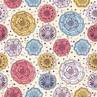 Seamless Floral Pattern N201