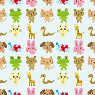 seamless pattern animal N2