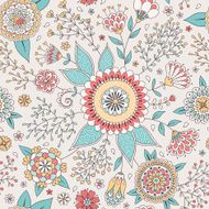 floral seamless pattern N128