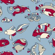 Fish Seamless Pattern N11