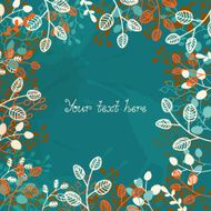 Floral background with a space for text N2