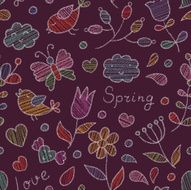 Seamless Floral Pattern N208
