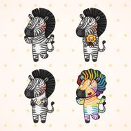 Cute Zebra N4