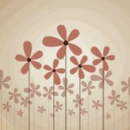 Vector floral background N8