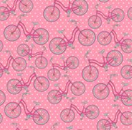 bicycles seamless pattern N7